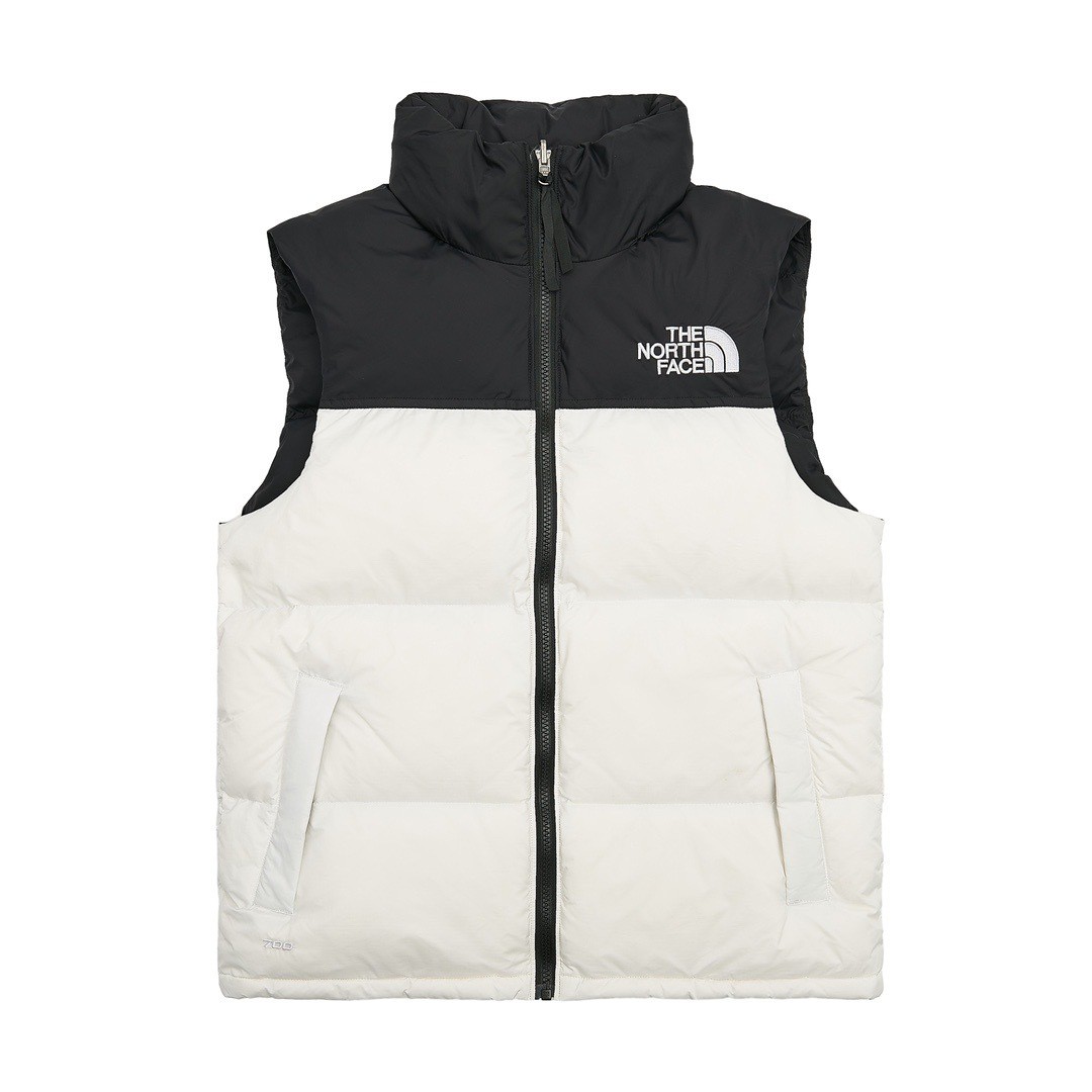 Gilet invernale The North Face Himalayan bianco foto 5