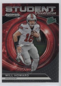 2024 Panini Prizm Draft Picks Student Orientation Will Howard #SO-WH