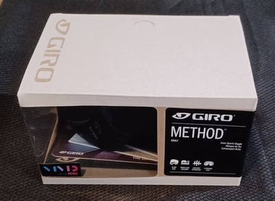 Giro Method Snow Goggles + Extra Lens-Adult Black Vivid