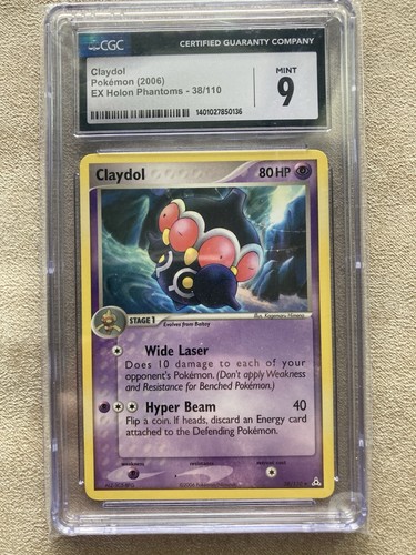 Claydol graded CGC 9 for sale on eBay