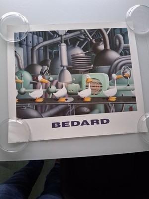 MICHAEL BEDARD - PRODUCTION - Kunstdruck 60 x 53 cm
