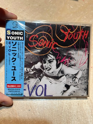 #ad 1995 Sonic Youth quot;Evolquot; CD JAPAN EDITION MVCG 21025 OBI STRIP RARE $39.99