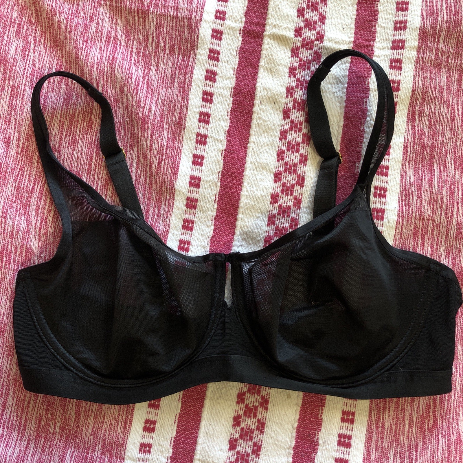 NWOT Soma 36D Bra Black Unbelievable Lift Perfect Coverage Underwire Stretch