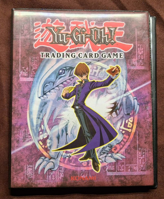 Vintage Yu-Gi-Oh! Trading Card Game Binder 1996 Konami Original Seto Kaiba Album