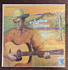 Hank Williams - Luke The Drifter LP Record 1953 MGM Country 33 RPM E3927