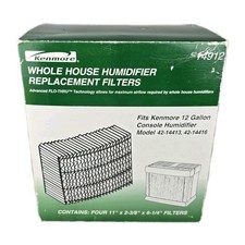 Kenmore 14912 Whole House Humidifier Replacement Filters 4 PACK OEM Sears NOS