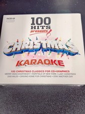 100 Hits Present Christmas Karaoke by Various Artists 5CD's G NEW