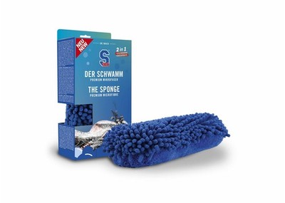 Dr. Wack S100 DER SCHWAMM   Premium Mikrofaser 2-in-1 Waschwerkzeug
