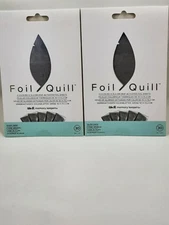 NEW We R Memory Keepers 30 Count Silver Swan Heat Activated Foil Sheets 4x6" 