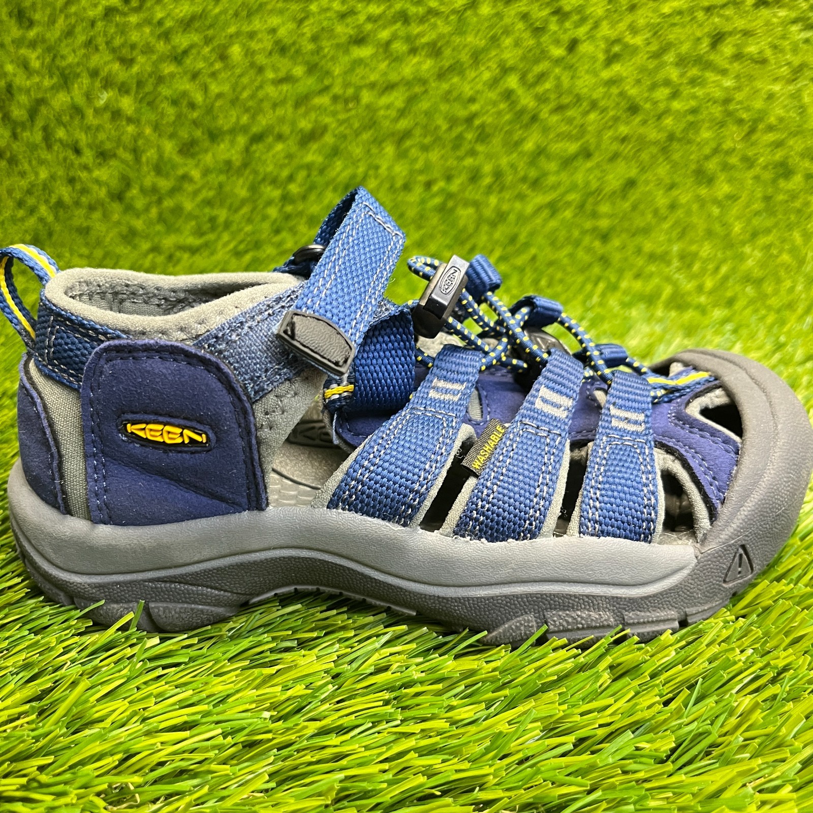 Sandali Keen Newport H2 ragazzo taglia 12C blu grigio outdoor impermeabili sport escursionismo