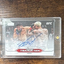 Topps 2025 Stadium Club UFC Arman Tsarukyan Autograph Insert Card #BCA-ATN