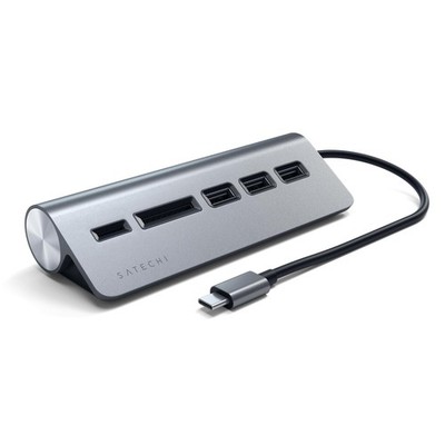 USB C Hub for Desktop, USB C Hub with 3 USB-A 3.0 Data Ports, Micro/SD Card R...