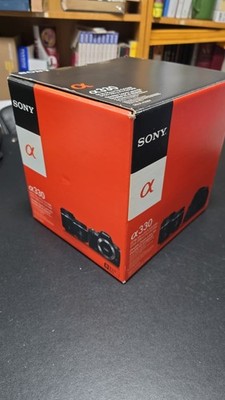Sony A330 フルセット カメラ Sony Alpha DSLR-A330 10.2MP Digital SLR Camera - Black (Kit w/ DT