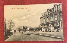 PARK ROAD & ALBERT ROAD, ROMFORD, Essex - Printed postcard 