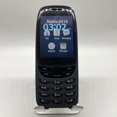 Nokia 6310 Dual SIM Feature Phone with a 2.8  Screen, Wireless FM Radio