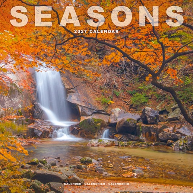 Seasons Calendar 2027, Wall Calendars, Month To View, Natural World, Gift - Image 2