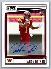 2022 Score Football Cards Checklist 23