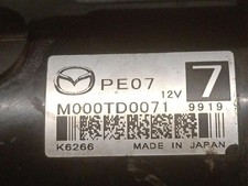 M000TD0071 halter anlasser für MAZDA CX-30 (DM) SKYACTIV-G M HYBRID 2019 5327395