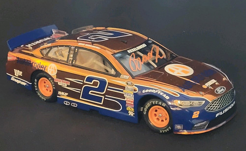 2016 Brad Keselowski Signed #2 Autotrader Color Chrome Lionel 1:24 Diecast,46/72