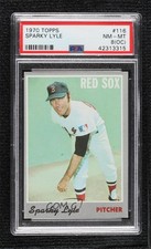 1970 Topps Sparky Lyle #116 PSA 8 (OC) 0ed5