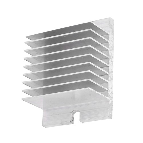 Kühlkörper Aluminium Heizkörper HighPower Heizung Modul Elektronische Ausrüstung - Photo 10/22