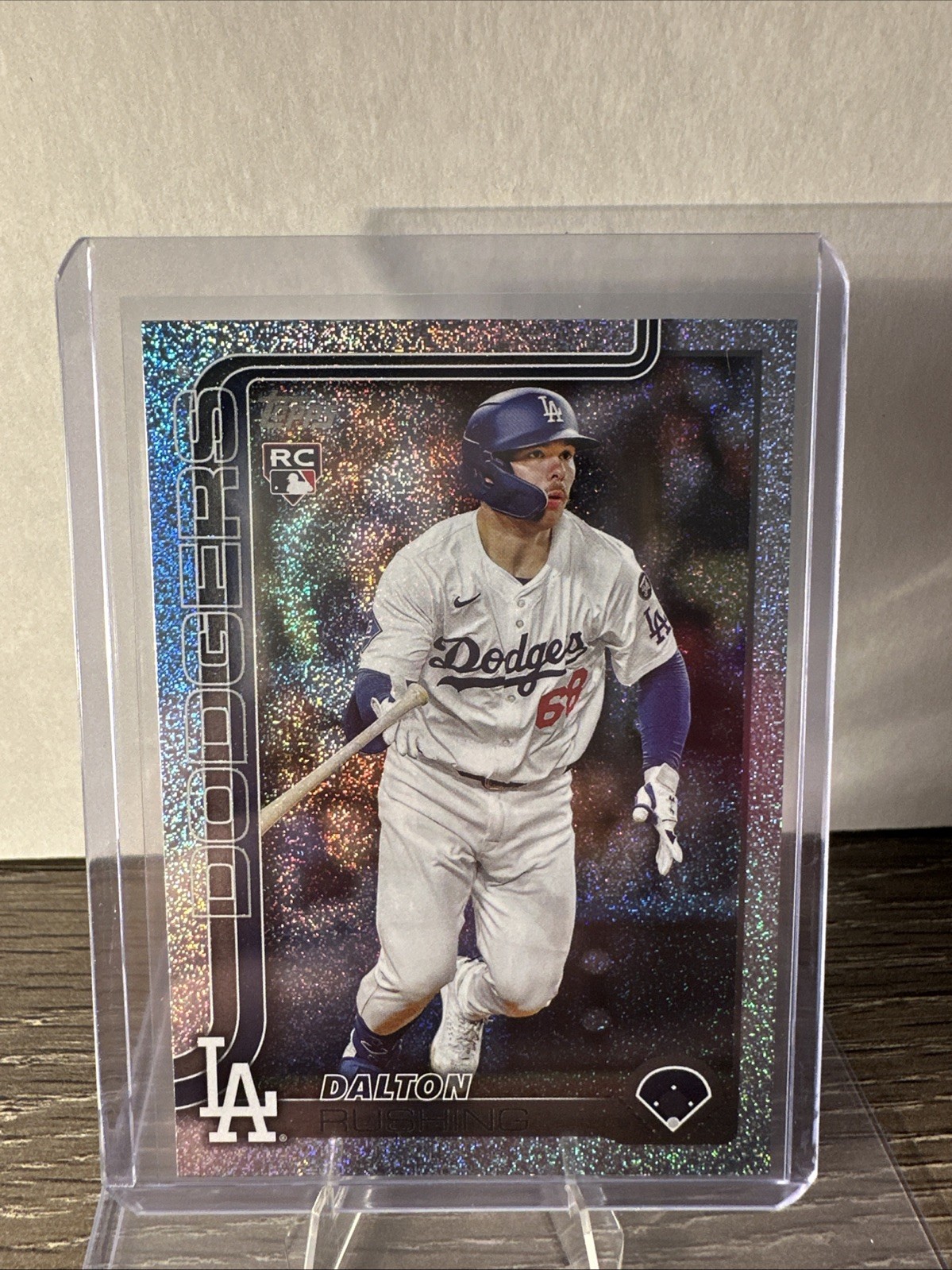 2025 Topps Update-Sand Glitter-Dalton Rushing RC #US38