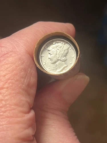 Shotgun Roll PDS Old Wheat Cent Un Researched AU Mercury Liberty Ends**R 77**