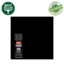 Krylon Fusion All-In-One Spray Paint, Matte Black, 24 Oz Matte Black Spray Paint