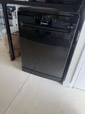 Indesit D2FHK26BUK 14 Place Setting Freestanding Dishwasher Black