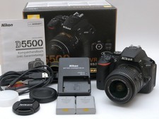 Nikon D5500 Kit mit AF-S 18-55mm VR II Digita...