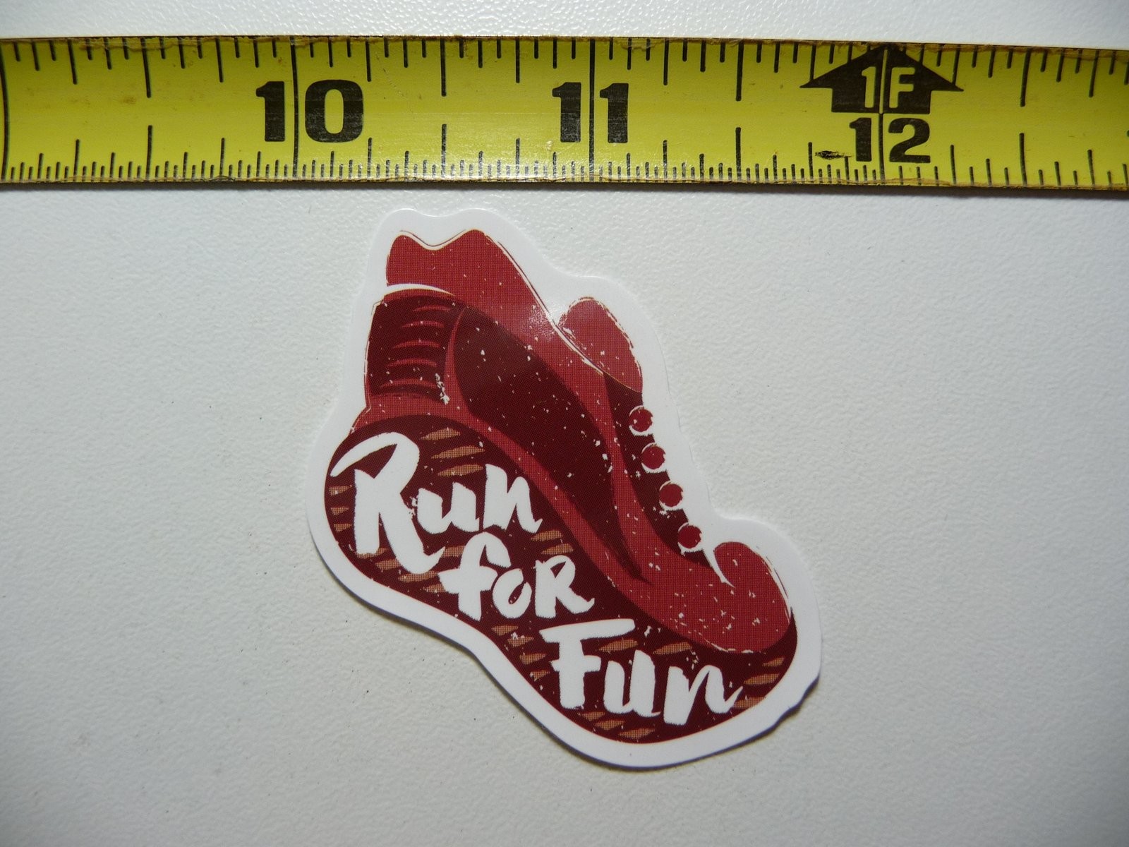 Fun Run Exercise Fitness Decal Sticker for Workout Motivation