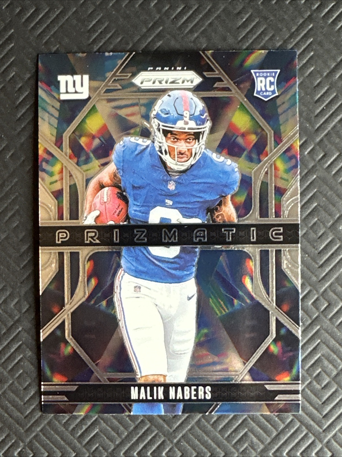 2024 Panini Prizm - Prizmatic Malik Nabers #13 (RC)