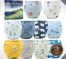 Potty Training Pants Cotton Absorbent Underwear Toddler Boys Girls 2T-5T