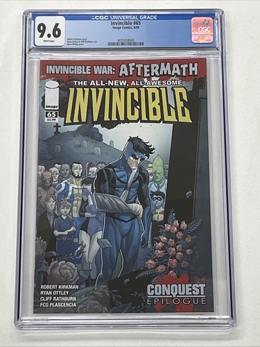 INVINCIBLE #65 - CGC 9.6 - 08/2009 - CONQUEST EPIOGUE