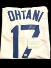Shohei Ohtani Signed Los Angeles Dodgers Baseball Custom XL Jersey ACA COA