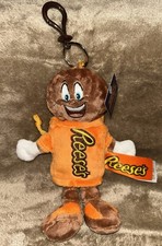 Reese's Peanut Butter Cup Plush Stuffed Hershey's Chocolate World 8" W/pouch