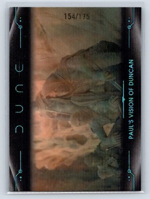 2025 Topps Chrome Dune Paul's Vision of Duncan Aqua Lava /175