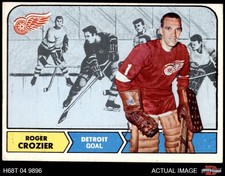1968 Topps #23 Roger Crozier Red Wings 6 - EX/MT
