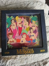 D23 Expo 2019 LE 300 The Little Mermaid 30th Anniversary Ariel Sisters Pins NEW!