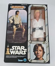 X-784 VINTAGE 1970'S KENNER STAR WARS LUKE SKYWALKER 12  FIGURE W  BOX COMPLETE