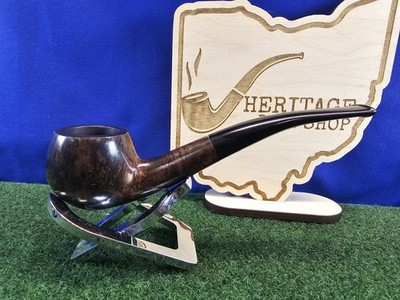 M-Line by Mutcat Limited Edition Smooth Finish Bent Briar Pipe, Unsmoked