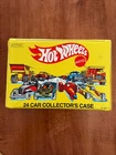 Hot Wheels Vintage 24 Car Collector's Case Storage Yellow No. 8227-6269 1983