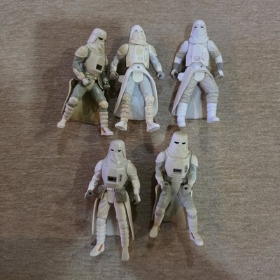 Star Wars Power Of The Force Potf Snowtrooper Figure Lot Hoth 3.75 1:18