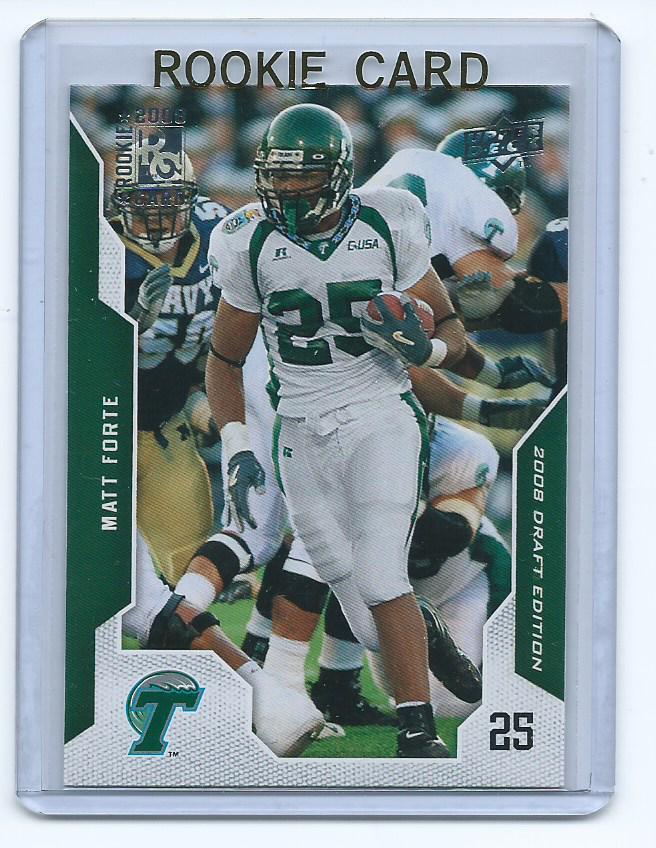 Matt Forte 2008 08 Upper Deck Draft Edition Rookie Card #73