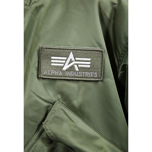 Alpha Industries 45P Hooded Sage Green - Picture 6 of 12