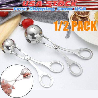 Meatball Maker Spoon Non Stick Thick Stainless Steel Meat Baller Kitchen Utensil