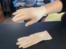 Cream Color Driving Gloves