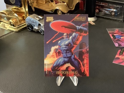 1994 Marvel Masterpiece Complete Power Blast Set!(9cards) Hilderbrandts! - Picture 3 of 19