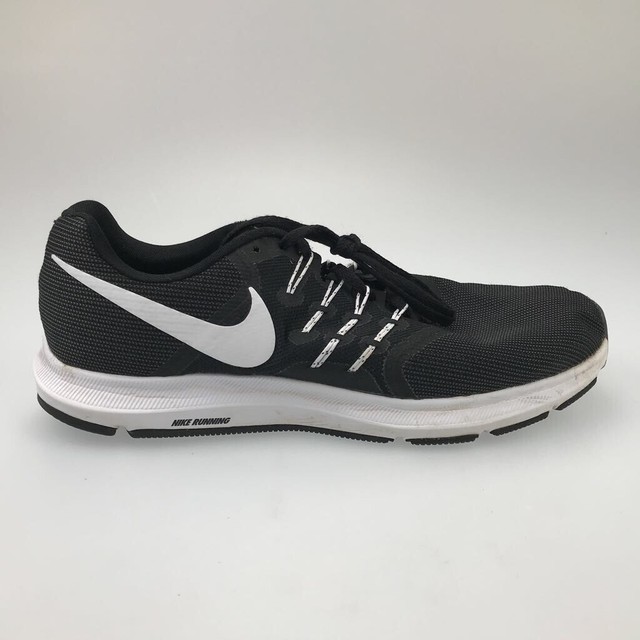 nike run swift black running shoes