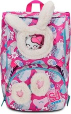 SJ Gang Zaino Scuola Estensibile PinkFur girl 2024/25  zaino Bambina